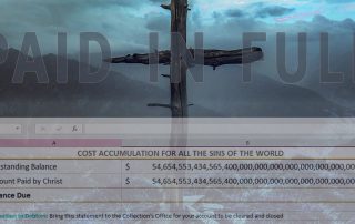 Grace Tidings - Christ Paid for All Sins