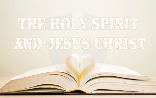 The Holy Spirit and Christ
